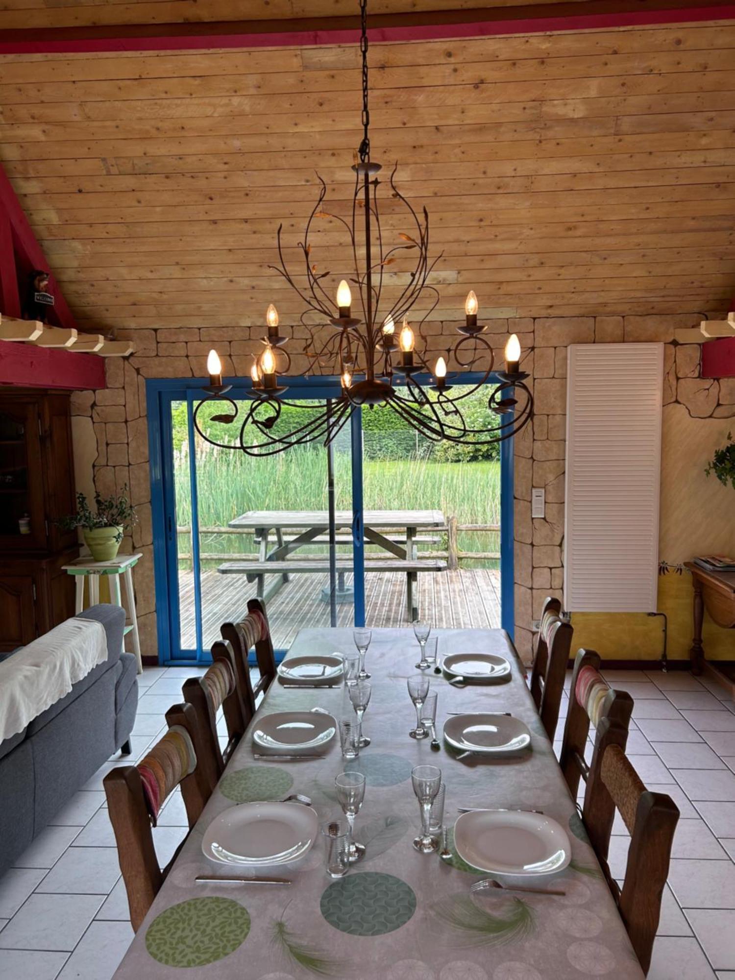 La Fermette - Calme - Wifi - Plain Pied Villa Favières Buitenkant foto