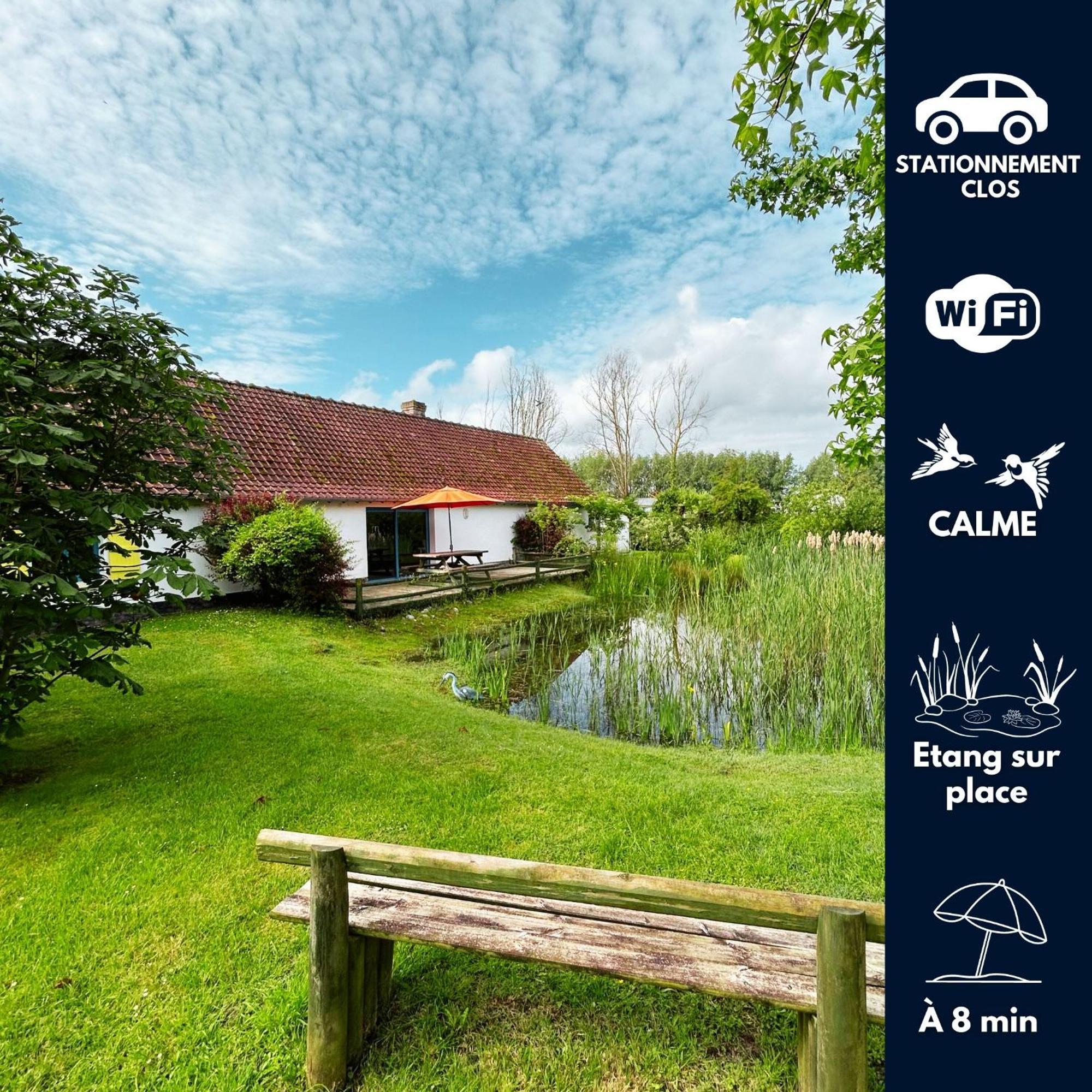 La Fermette - Calme - Wifi - Plain Pied Villa Favières Buitenkant foto